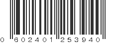 UPC 602401253940