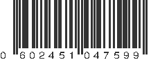 UPC 602451047599