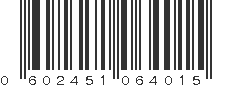 UPC 602451064015