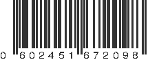 UPC 602451672098