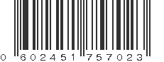 UPC 602451757023