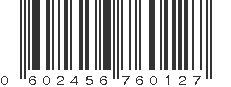 UPC 602456760127