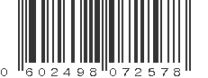 UPC 602498072578