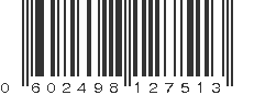 UPC 602498127513