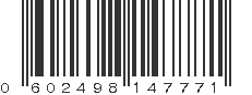 UPC 602498147771