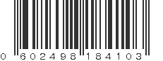 UPC 602498184103