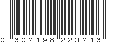 UPC 602498223246