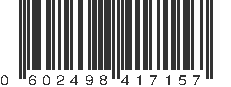 UPC 602498417157