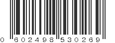 UPC 602498530269