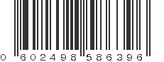 UPC 602498586396