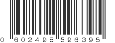 UPC 602498596395