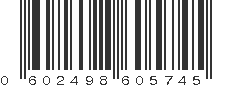 UPC 602498605745