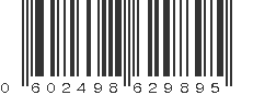 UPC 602498629895