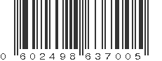 UPC 602498637005