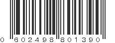 UPC 602498801390