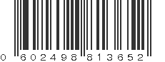 UPC 602498813652