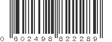 UPC 602498822289