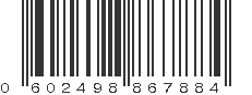 UPC 602498867884