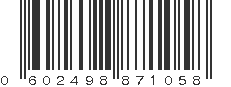 UPC 602498871058