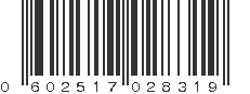 UPC 602517028319