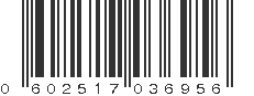 UPC 602517036956