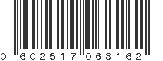 UPC 602517068162