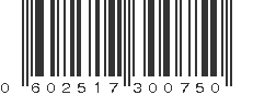 UPC 602517300750