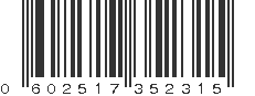 UPC 602517352315