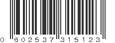 UPC 602537315123