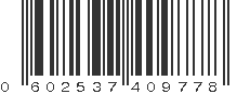 UPC 602537409778