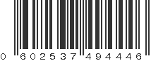 UPC 602537494446