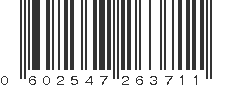 UPC 602547263711