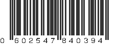 UPC 602547840394