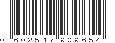 UPC 602547939654