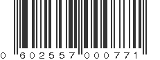 UPC 602557000771