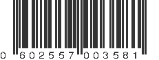 UPC 602557003581