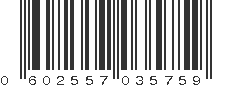 UPC 602557035759