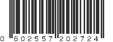 UPC 602557202724