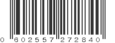 UPC 602557272840