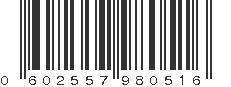 UPC 602557980516