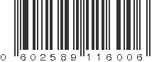 UPC 602589116006