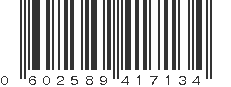 UPC 602589417134