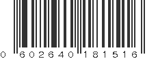 UPC 602640181516