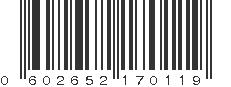 UPC 602652170119