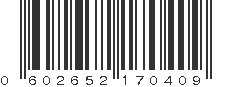 UPC 602652170409