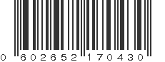 UPC 602652170430