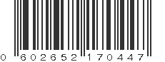 UPC 602652170447