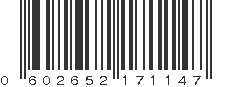 UPC 602652171147