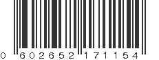 UPC 602652171154