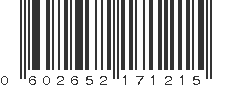 UPC 602652171215